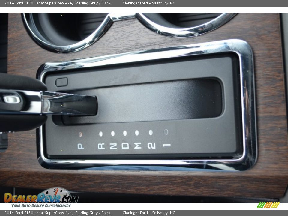 2014 Ford F150 Lariat SuperCrew 4x4 Sterling Grey / Black Photo #21