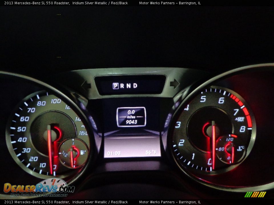 2013 Mercedes-Benz SL 550 Roadster Gauges Photo #27