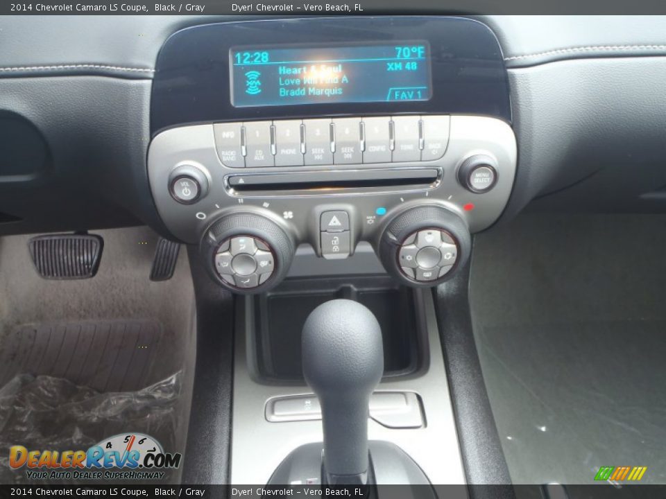 2014 Chevrolet Camaro LS Coupe Black / Gray Photo #14