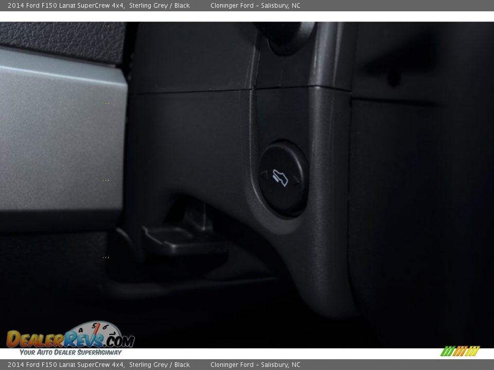 2014 Ford F150 Lariat SuperCrew 4x4 Sterling Grey / Black Photo #29