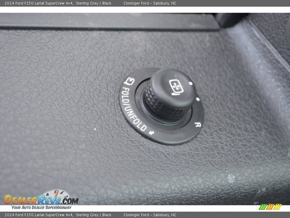 2014 Ford F150 Lariat SuperCrew 4x4 Sterling Grey / Black Photo #30