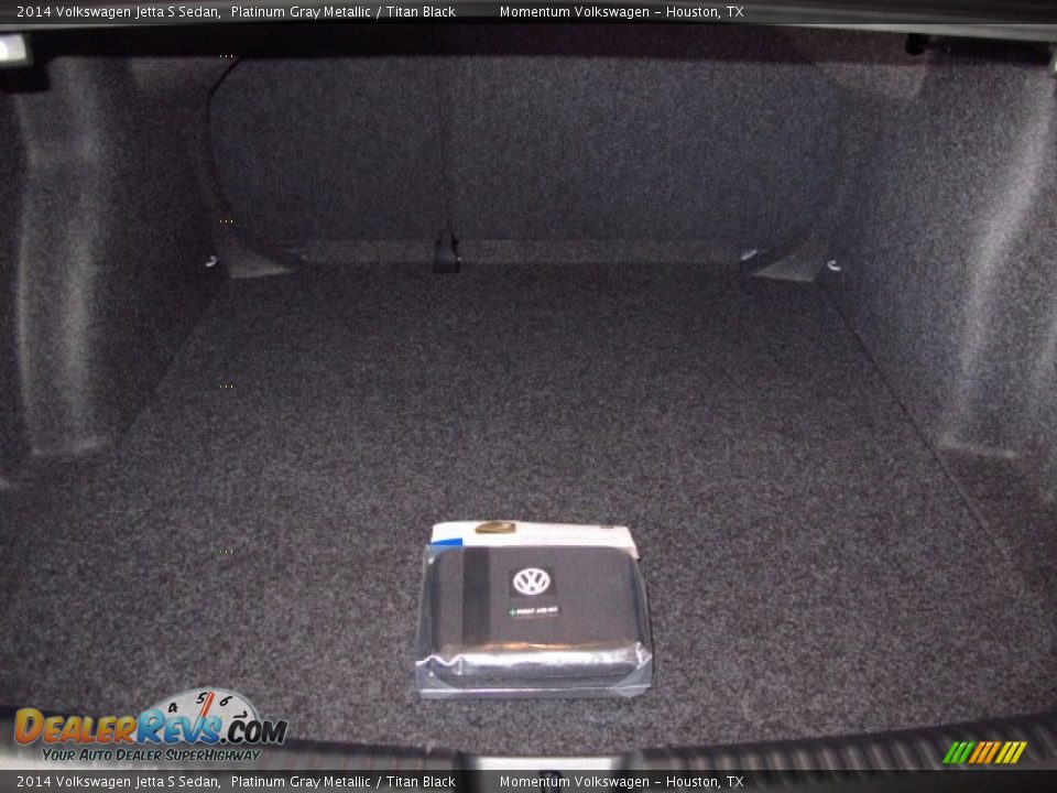 2014 Volkswagen Jetta S Sedan Platinum Gray Metallic / Titan Black Photo #8