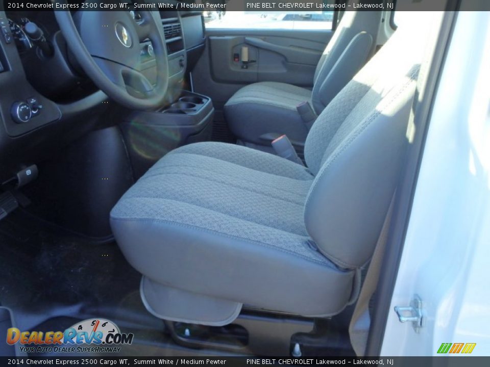 2014 Chevrolet Express 2500 Cargo WT Summit White / Medium Pewter Photo #3