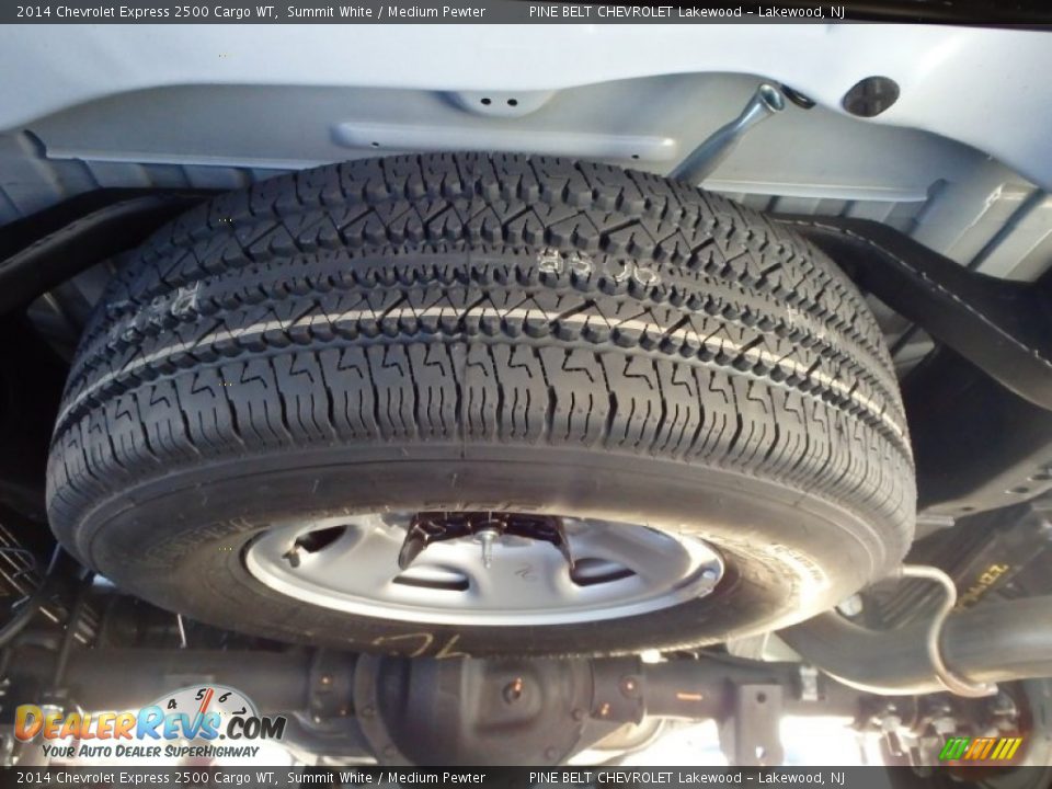 2014 Chevrolet Express 2500 Cargo WT Summit White / Medium Pewter Photo #6