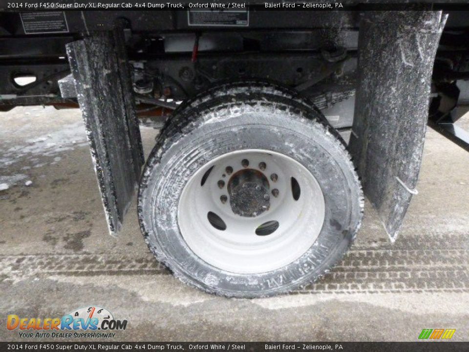2014 Ford F450 Super Duty XL Regular Cab 4x4 Dump Truck Wheel Photo #9