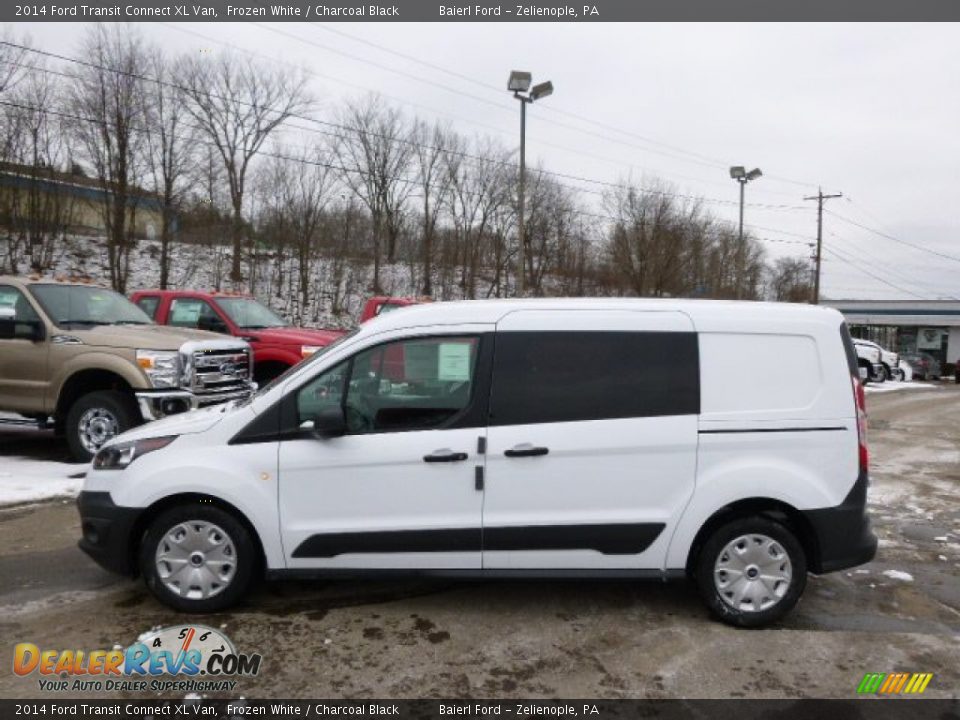2014 Ford Transit Connect XL Van Frozen White / Charcoal Black Photo #5