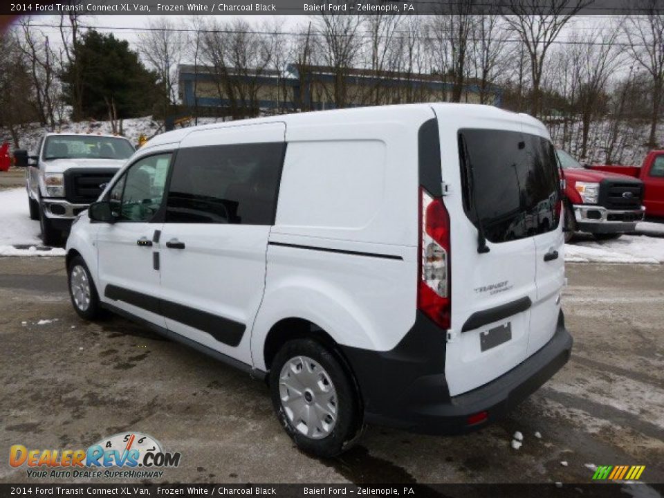 2014 Ford Transit Connect XL Van Frozen White / Charcoal Black Photo #6
