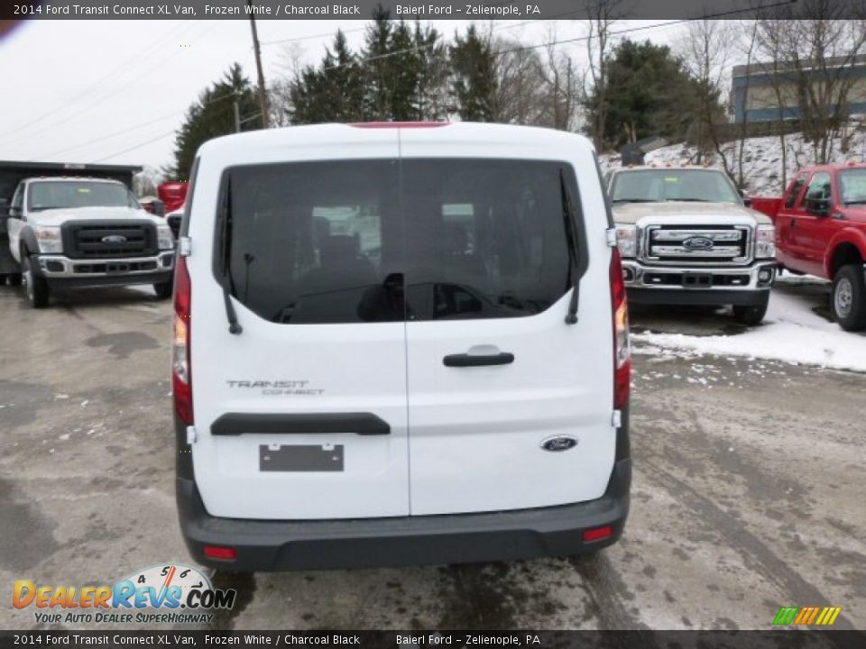 2014 Ford Transit Connect XL Van Frozen White / Charcoal Black Photo #7