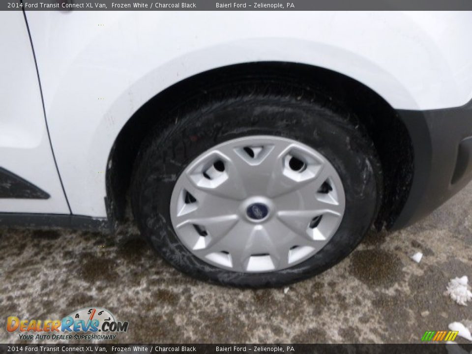 2014 Ford Transit Connect XL Van Frozen White / Charcoal Black Photo #9