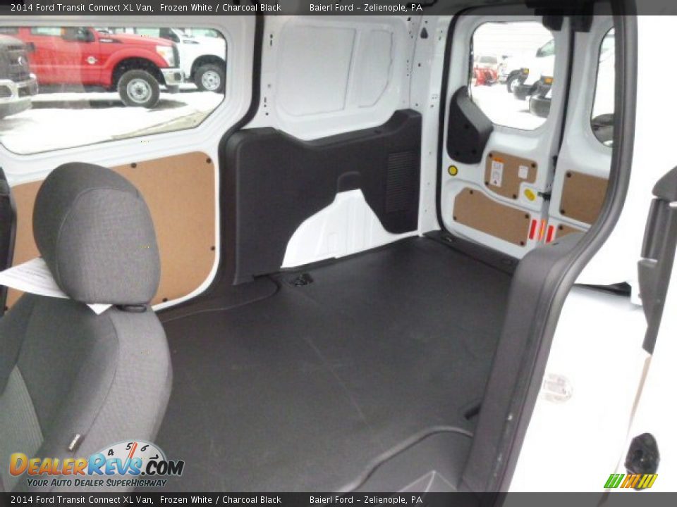 2014 Ford Transit Connect XL Van Frozen White / Charcoal Black Photo #12