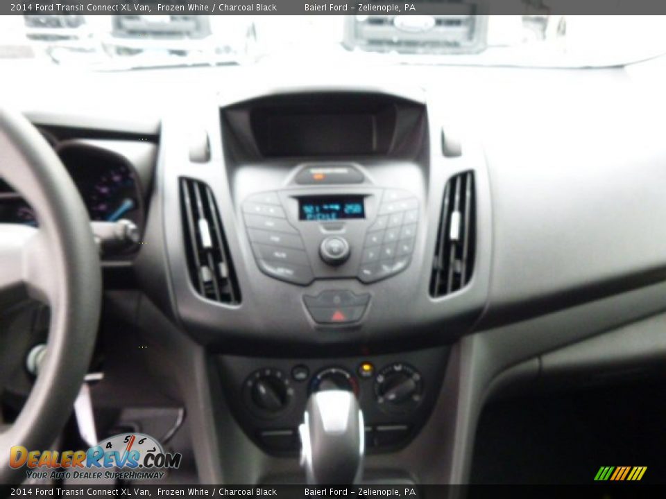 2014 Ford Transit Connect XL Van Frozen White / Charcoal Black Photo #16