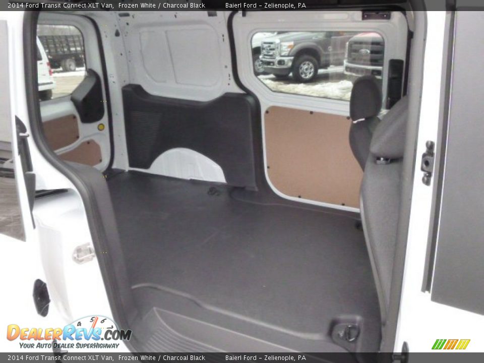 2014 Ford Transit Connect XLT Van Frozen White / Charcoal Black Photo #10