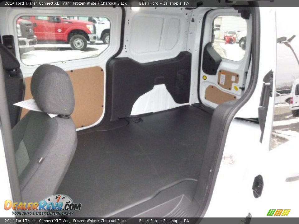 2014 Ford Transit Connect XLT Van Frozen White / Charcoal Black Photo #12
