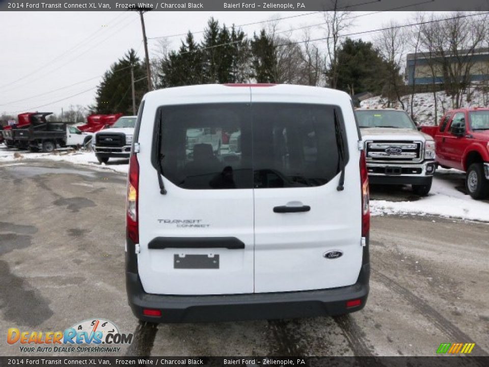 2014 Ford Transit Connect XL Van Frozen White / Charcoal Black Photo #7
