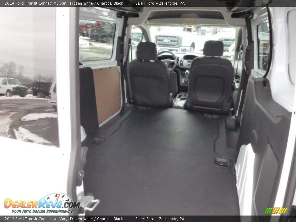 2014 Ford Transit Connect XL Van Frozen White / Charcoal Black Photo #14