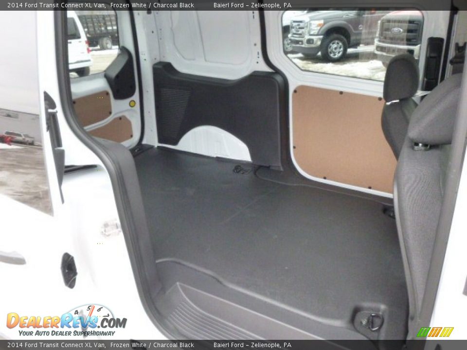 2014 Ford Transit Connect XL Van Frozen White / Charcoal Black Photo #15