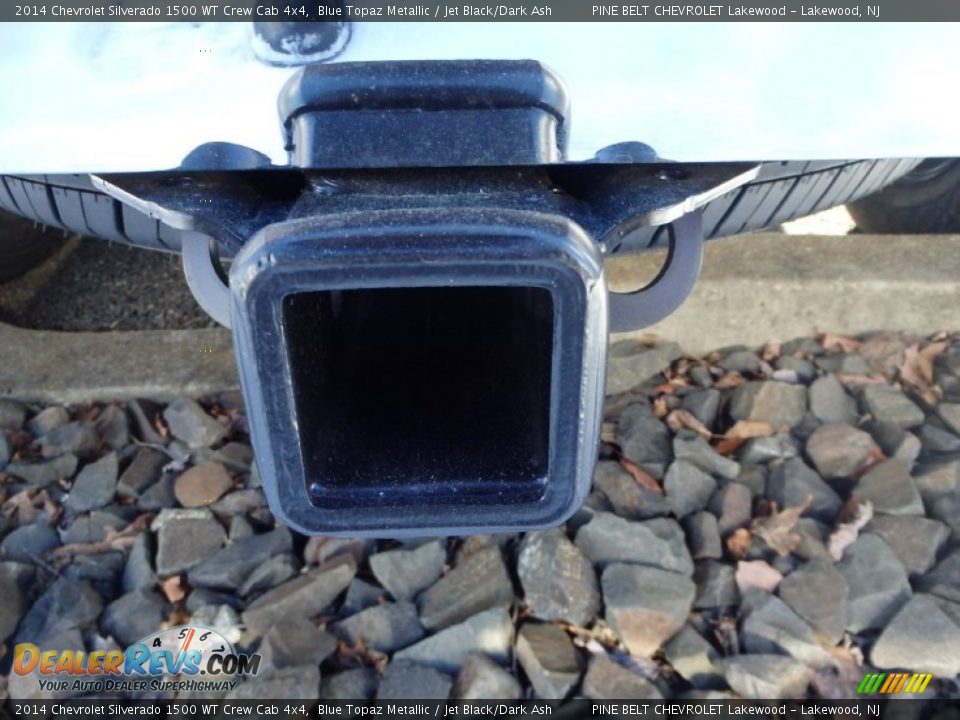 2014 Chevrolet Silverado 1500 WT Crew Cab 4x4 Blue Topaz Metallic / Jet Black/Dark Ash Photo #7