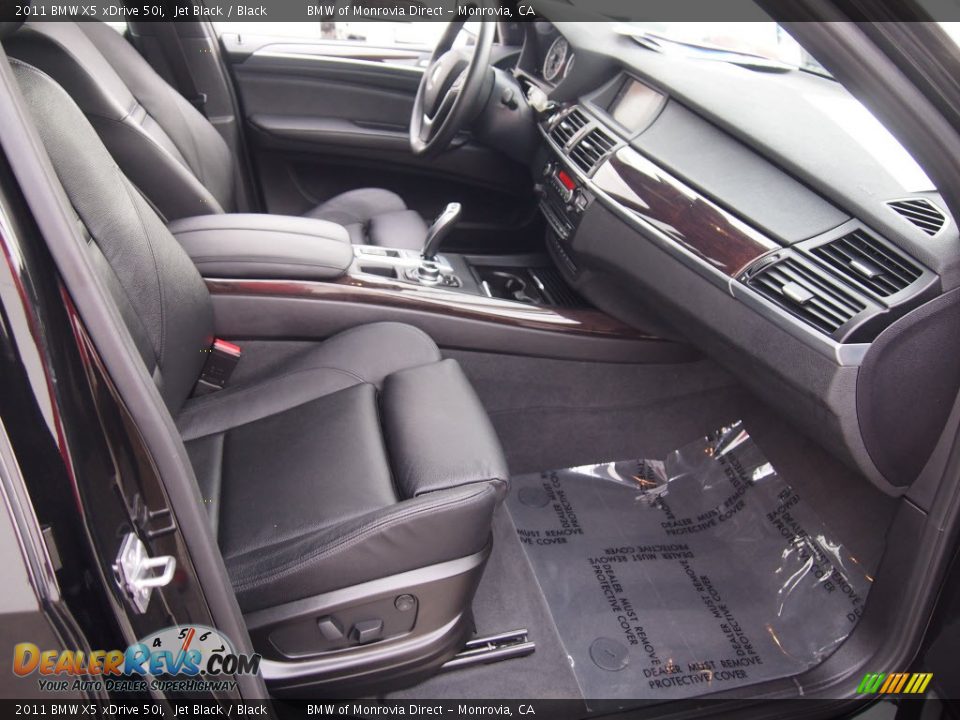 2011 BMW X5 xDrive 50i Jet Black / Black Photo #3