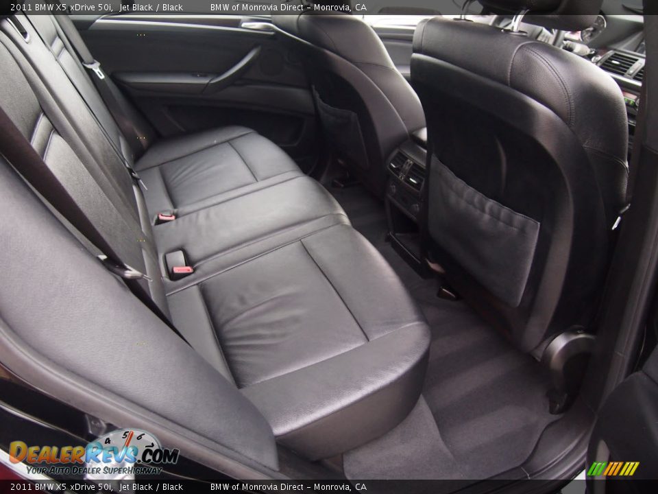 2011 BMW X5 xDrive 50i Jet Black / Black Photo #6