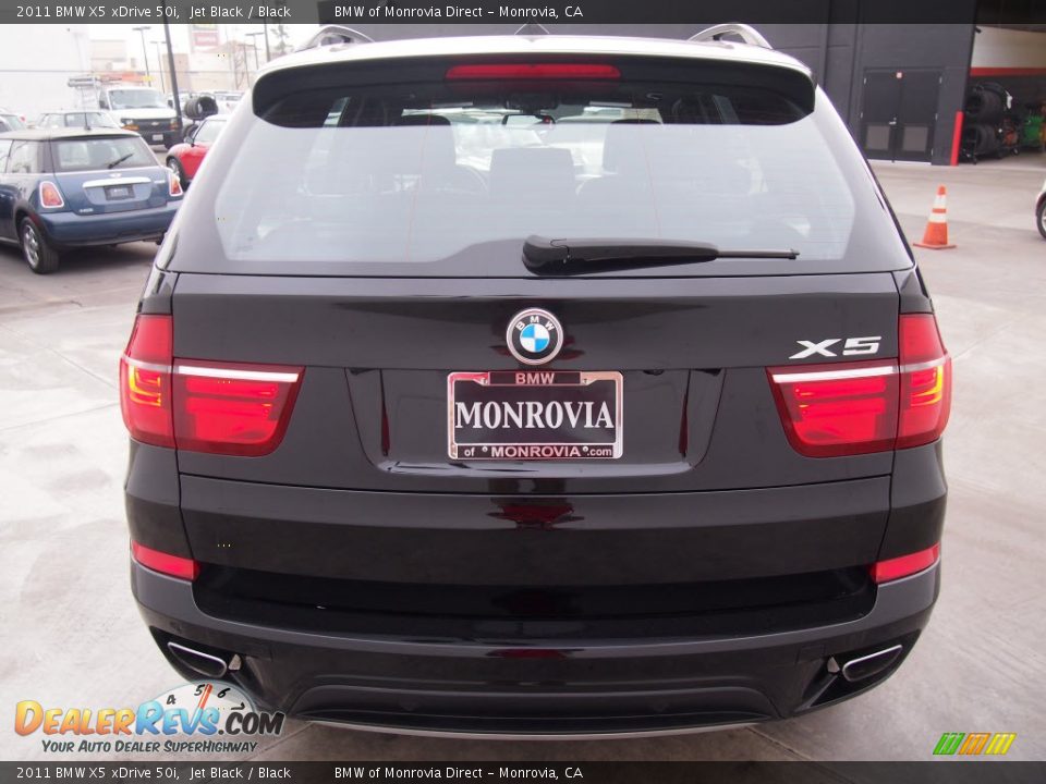2011 BMW X5 xDrive 50i Jet Black / Black Photo #9