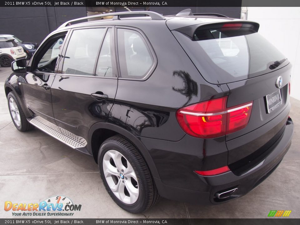 2011 BMW X5 xDrive 50i Jet Black / Black Photo #10