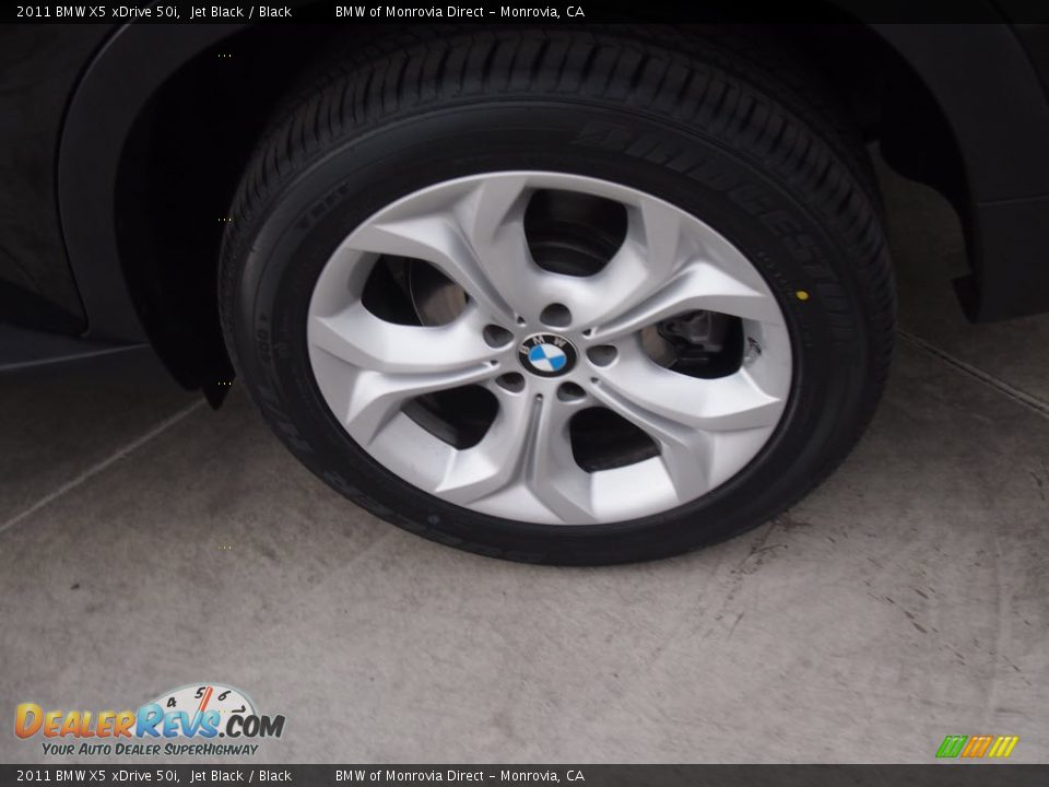 2011 BMW X5 xDrive 50i Jet Black / Black Photo #11