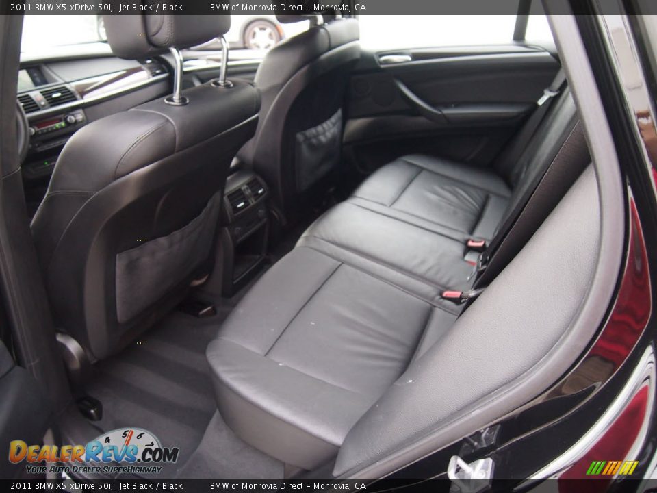 2011 BMW X5 xDrive 50i Jet Black / Black Photo #12