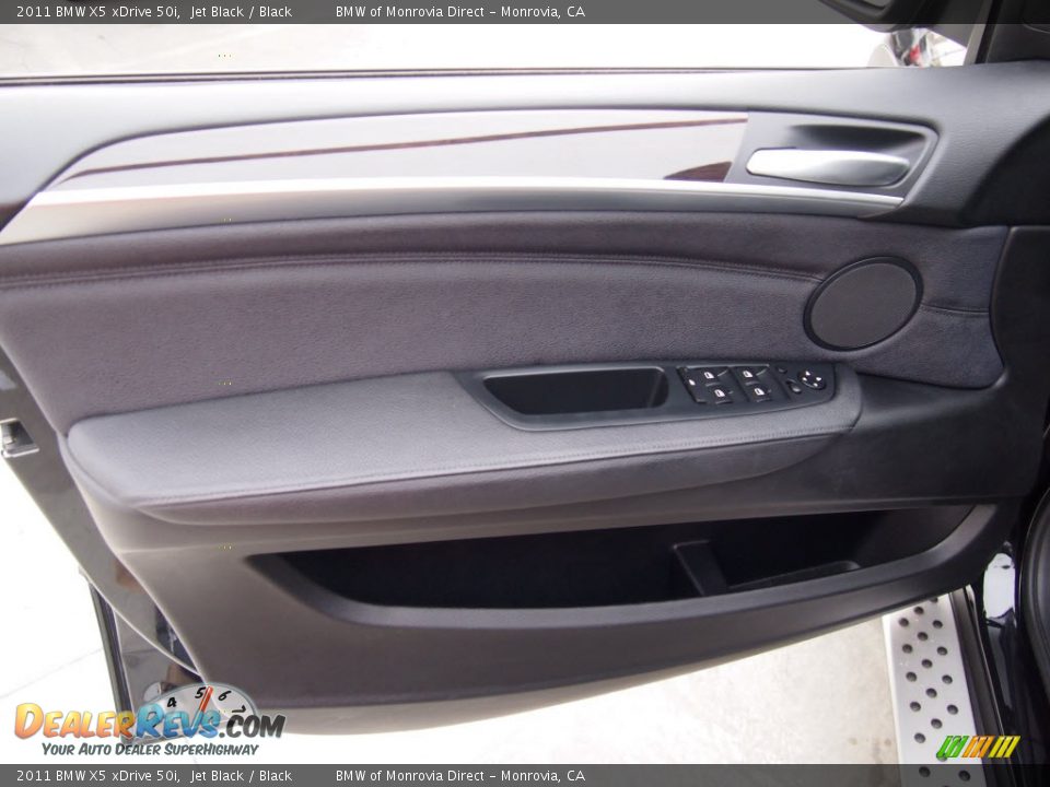 2011 BMW X5 xDrive 50i Jet Black / Black Photo #17