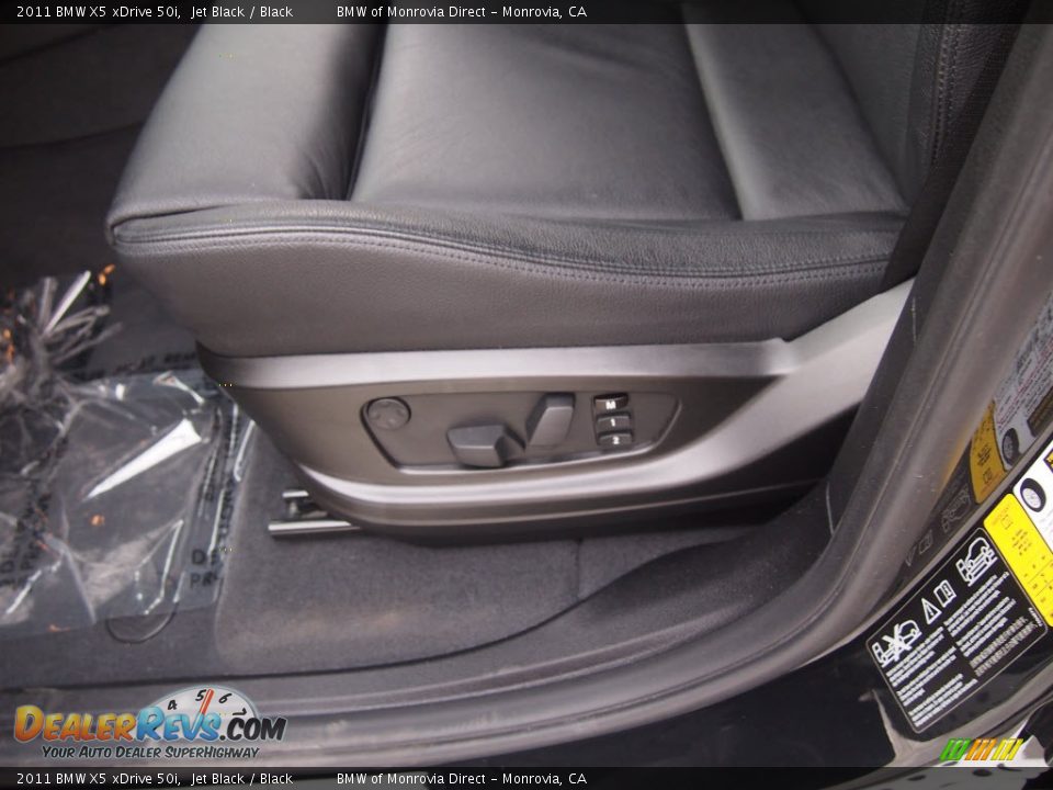 2011 BMW X5 xDrive 50i Jet Black / Black Photo #18