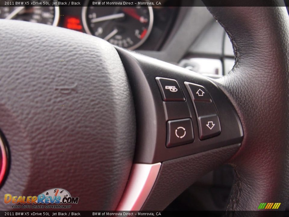 2011 BMW X5 xDrive 50i Jet Black / Black Photo #23