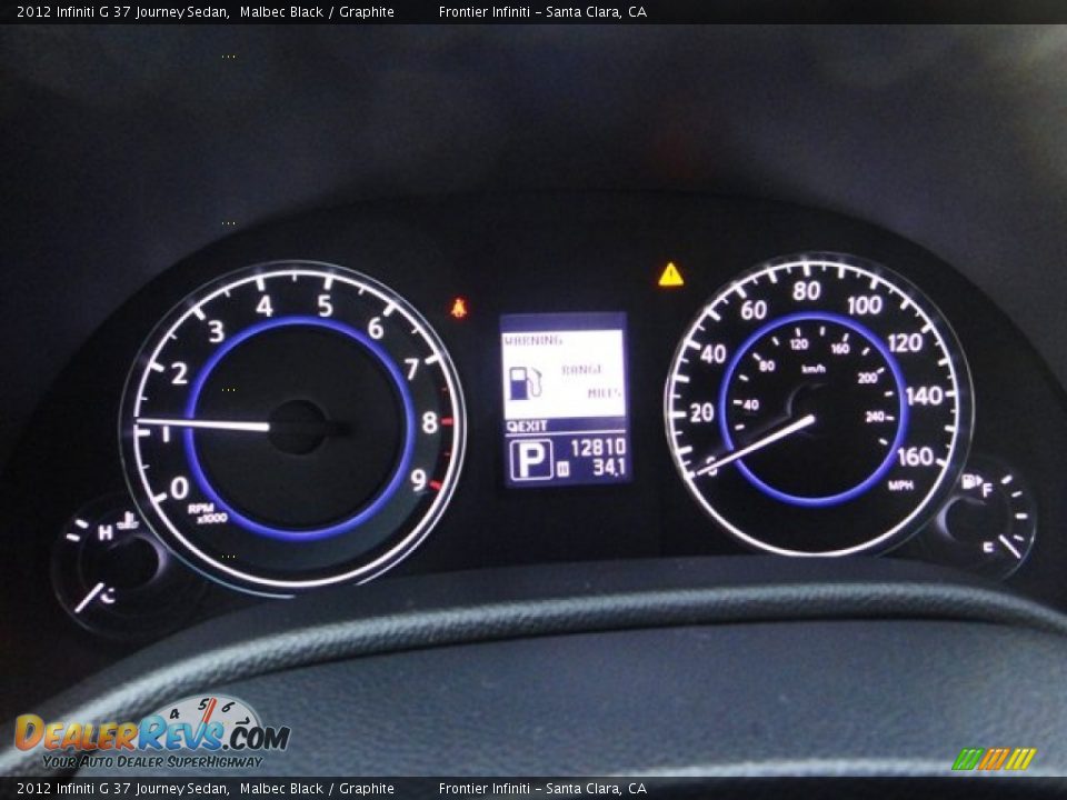 2012 Infiniti G 37 Journey Sedan Malbec Black / Graphite Photo #9
