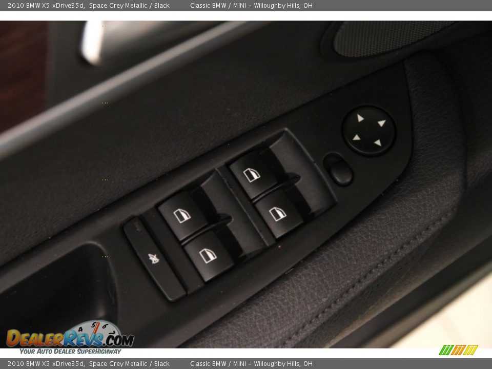 2010 BMW X5 xDrive35d Space Grey Metallic / Black Photo #5