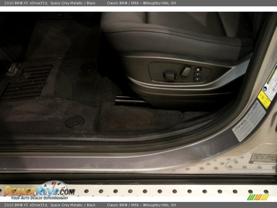2010 BMW X5 xDrive35d Space Grey Metallic / Black Photo #6