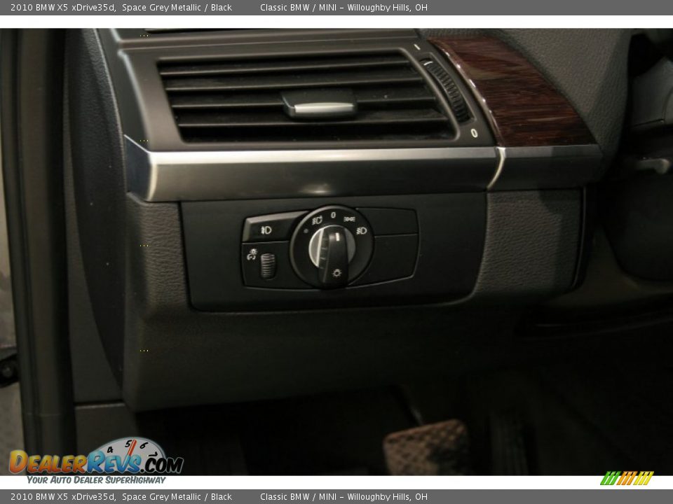 2010 BMW X5 xDrive35d Space Grey Metallic / Black Photo #7