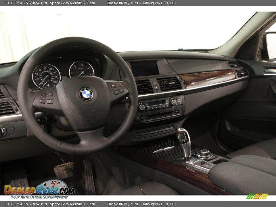 2010 BMW X5 xDrive35d Space Grey Metallic / Black Photo #9