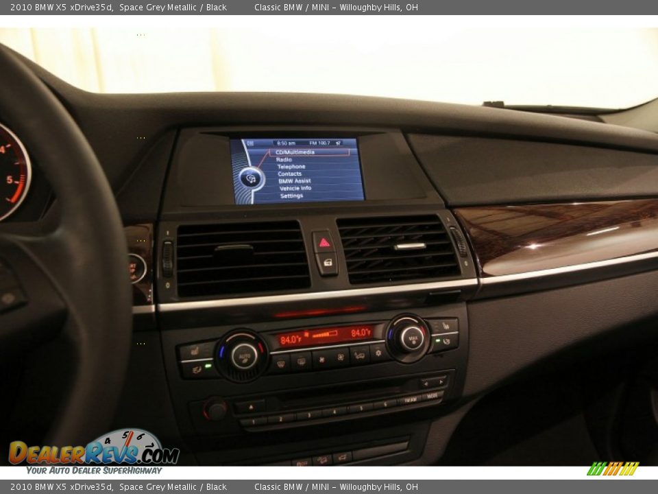 2010 BMW X5 xDrive35d Space Grey Metallic / Black Photo #11