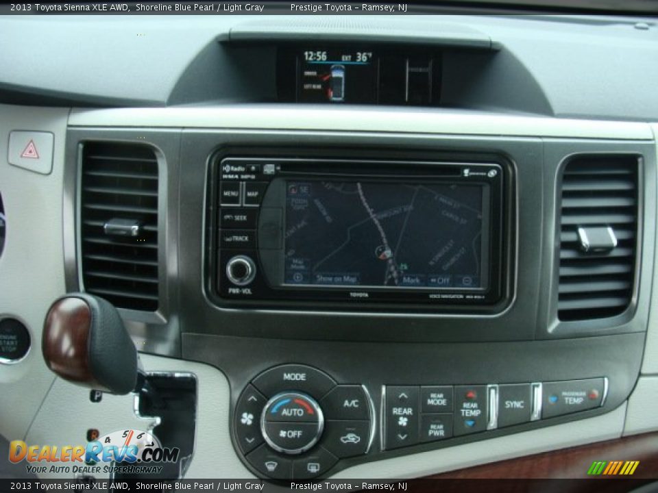 2013 Toyota Sienna XLE AWD Shoreline Blue Pearl / Light Gray Photo #11