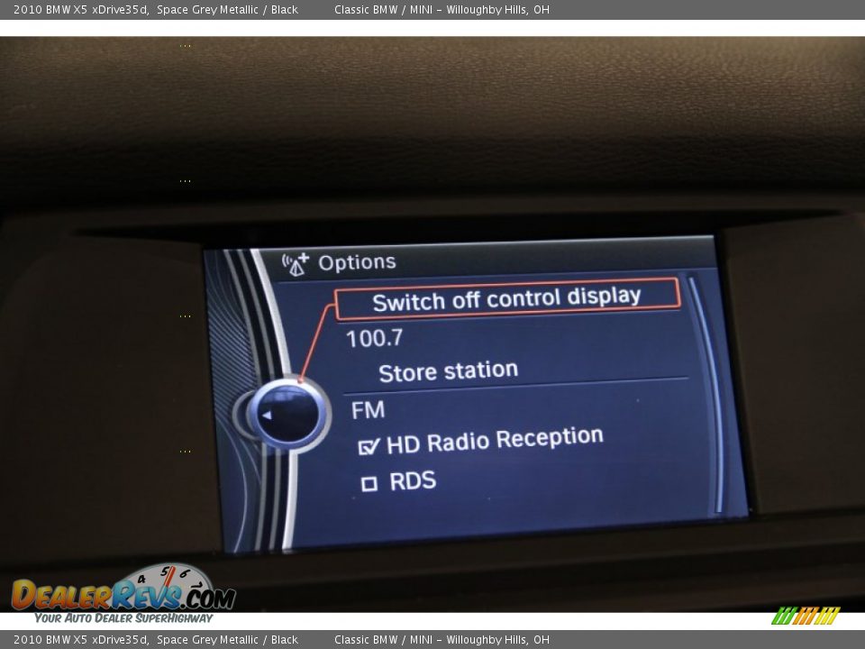 2010 BMW X5 xDrive35d Space Grey Metallic / Black Photo #14