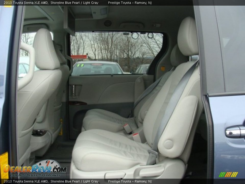 2013 Toyota Sienna XLE AWD Shoreline Blue Pearl / Light Gray Photo #13