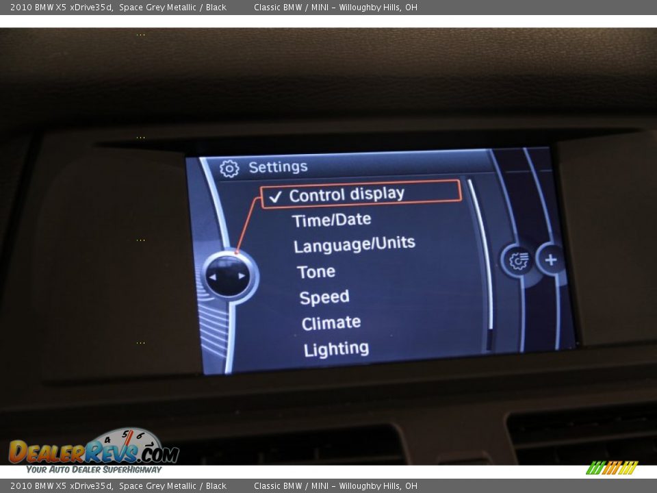 2010 BMW X5 xDrive35d Space Grey Metallic / Black Photo #21