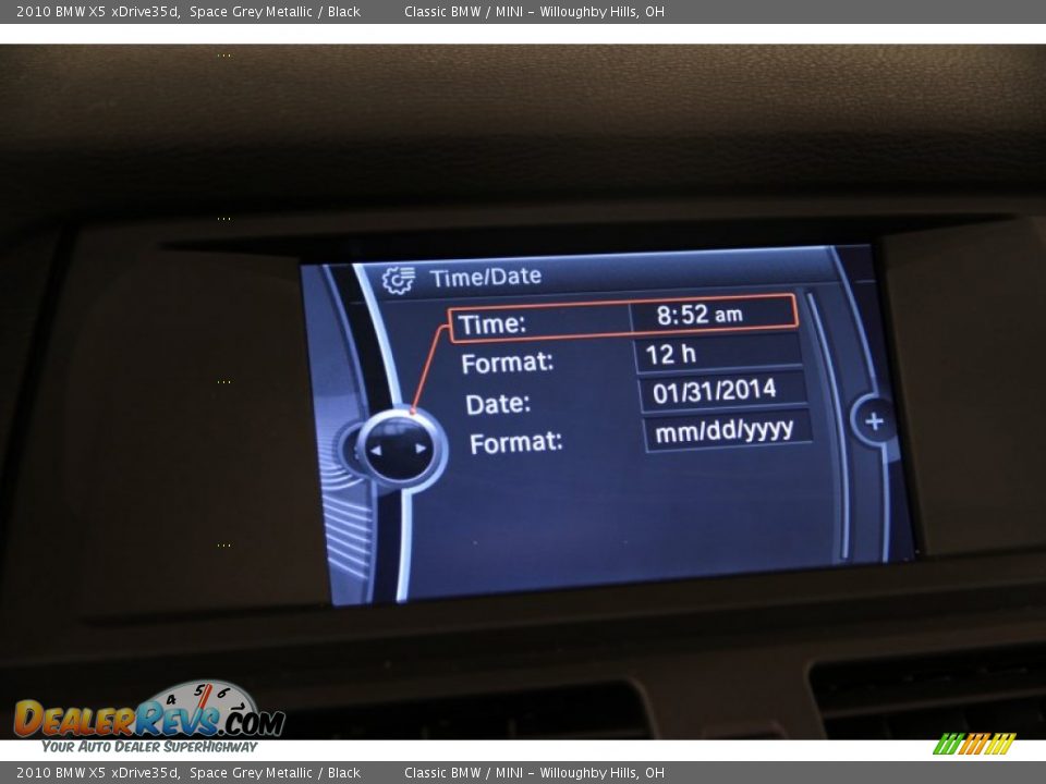 2010 BMW X5 xDrive35d Space Grey Metallic / Black Photo #23