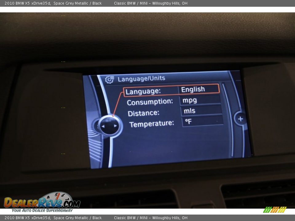 2010 BMW X5 xDrive35d Space Grey Metallic / Black Photo #24