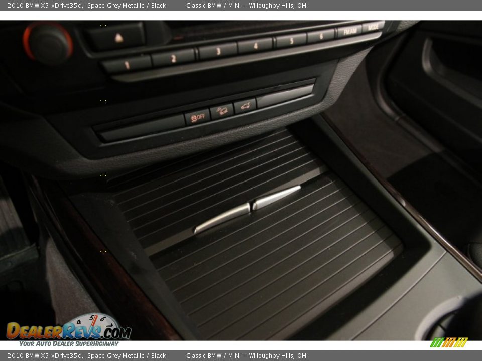 2010 BMW X5 xDrive35d Space Grey Metallic / Black Photo #34