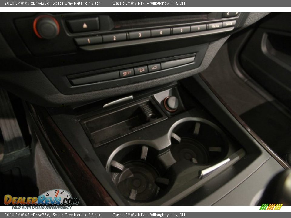 2010 BMW X5 xDrive35d Space Grey Metallic / Black Photo #35