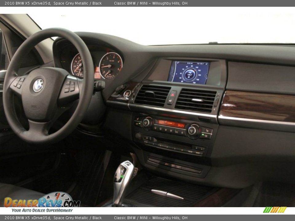 2010 BMW X5 xDrive35d Space Grey Metallic / Black Photo #36