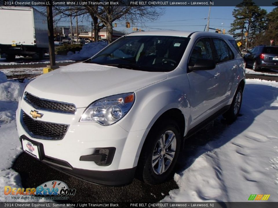 2014 Chevrolet Equinox LS Summit White / Light Titanium/Jet Black Photo #1