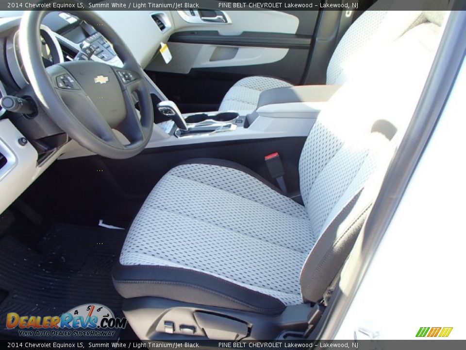 2014 Chevrolet Equinox LS Summit White / Light Titanium/Jet Black Photo #3