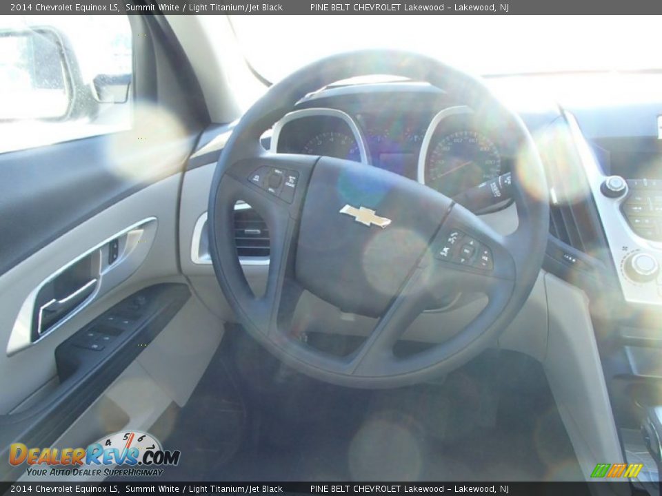 2014 Chevrolet Equinox LS Summit White / Light Titanium/Jet Black Photo #6