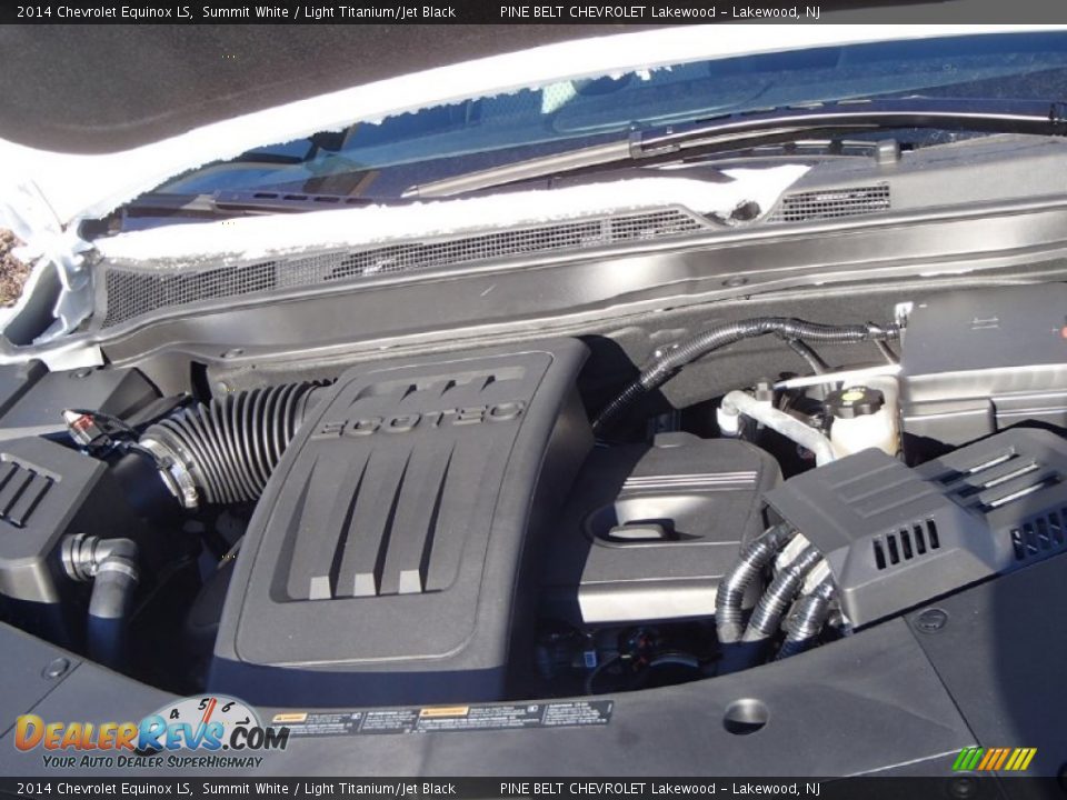 2014 Chevrolet Equinox LS Summit White / Light Titanium/Jet Black Photo #9