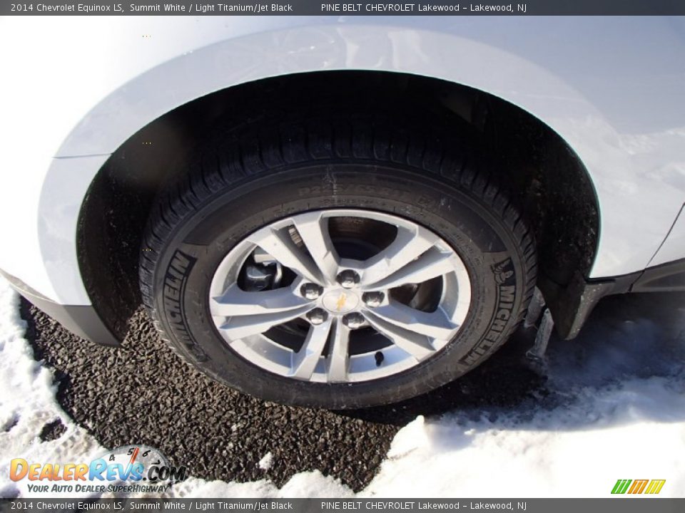 2014 Chevrolet Equinox LS Summit White / Light Titanium/Jet Black Photo #11